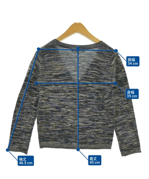 bonpoint（ボンポワン）ニット グレー サイズ:110(5T-6T) キッズ/2200636235229