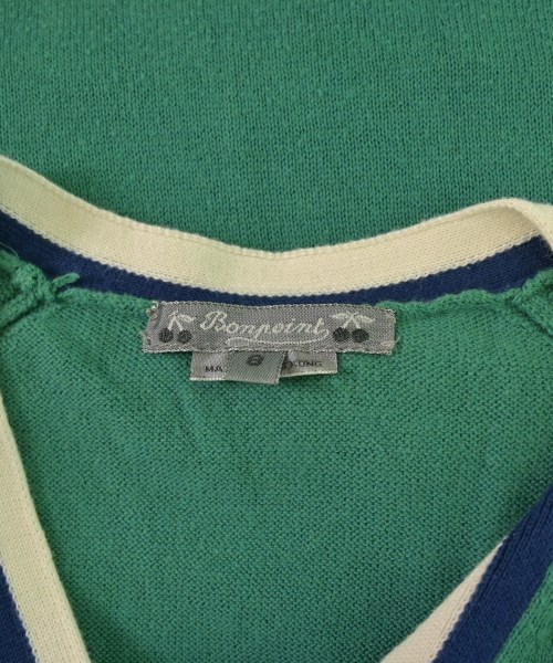 bonpoint（ボンポワン）ニット 緑 サイズ:120(7T-8T) キッズ/2200636235281