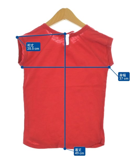 bonpoint（ボンポワン）Tシャツ・カットソー 赤 サイズ:8(90cm位) キッズ/2200635177025