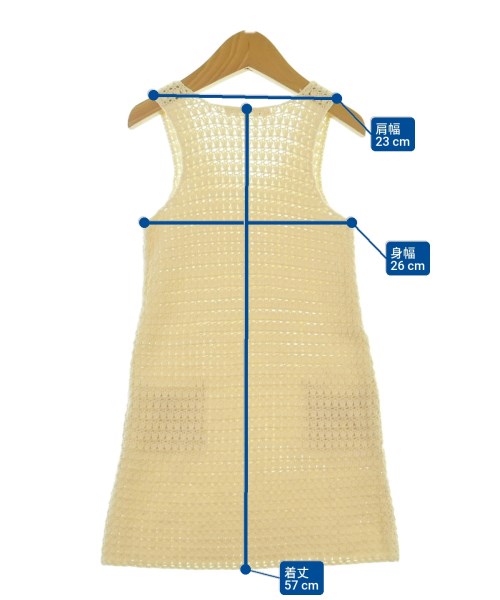 bonpoint（ボンポワン）ワンピース（その他） 白 サイズ:110(5T-6T) キッズ/2200623829493