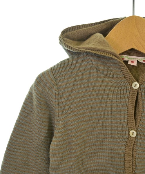 bonpoint（ボンポワン）ニット 茶 サイズ:18(70cm位) キッズ/2200623516010