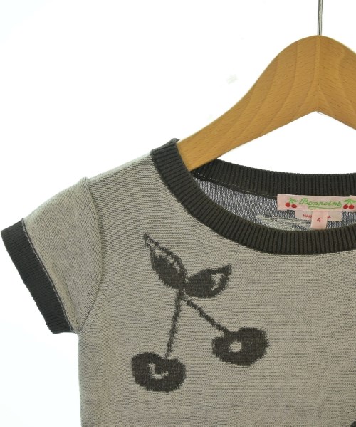 bonpoint（ボンポワン）ニット グレー サイズ:100(3T-4T) キッズ/2200623516256