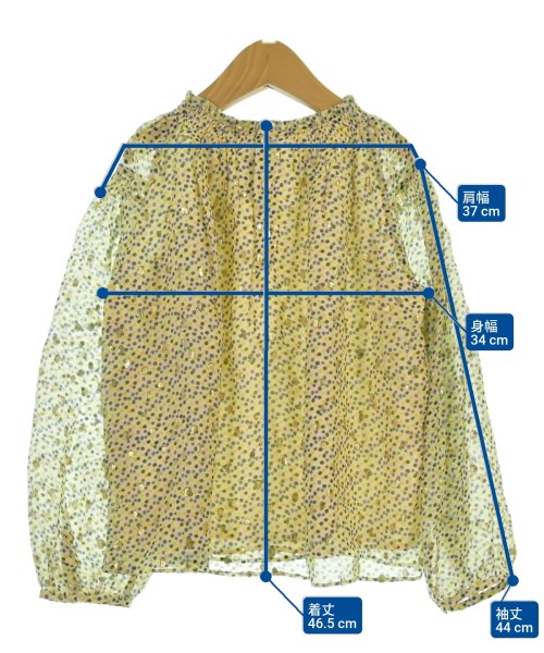 bonpoint（ボンポワン）シャツ 白 サイズ:130(9T-10T) キッズ/2200641700279