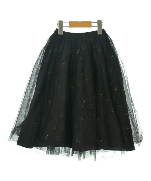 bonpoint（ボンポワン）スカート（その他） 黒 サイズ:1(110cm位) キッズ/2200641700316