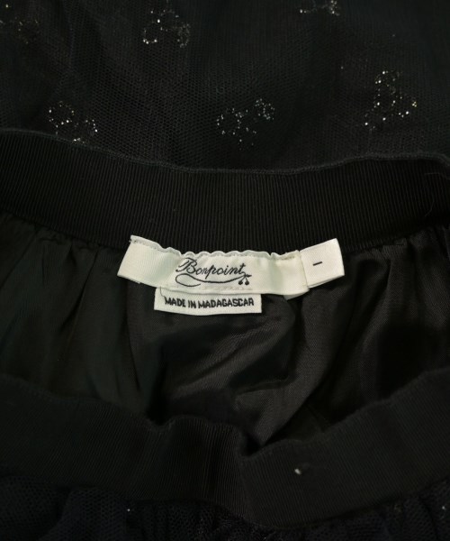 bonpoint（ボンポワン）スカート（その他） 黒 サイズ:1(110cm位) キッズ/2200641700316