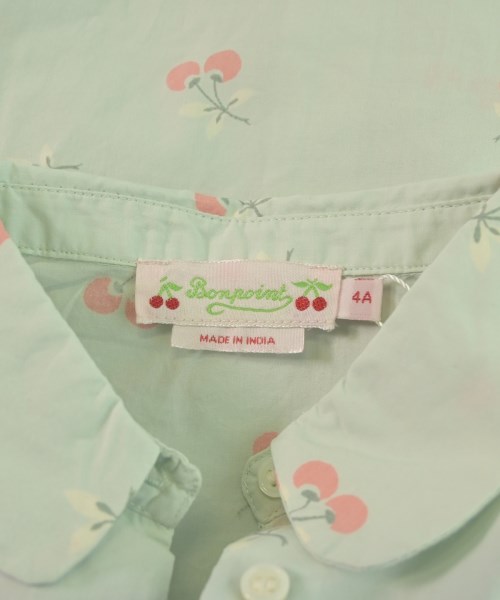 bonpoint（ボンポワン）シャツ 青 サイズ:100(3T-4T) キッズ/2200613126281