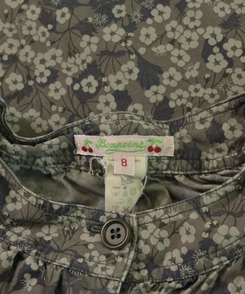 bonpoint（ボンポワン）ワンピース（その他） グレー サイズ:120(7T-8T) キッズ/2200615370040