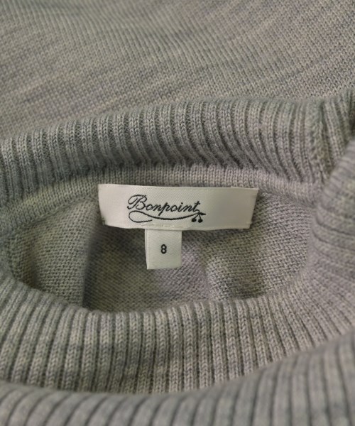 bonpoint（ボンポワン）ワンピース（その他） グレー サイズ:120(7T-8T) キッズ/2200619635091