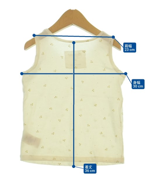 bonpoint（ボンポワン）Tシャツ・カットソー 白 サイズ:100(3T-4T) キッズ/2200618822102