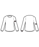 bonpoint（ボンポワン）ニット 青 サイズ:140(11T-12T) キッズ/2200605132177