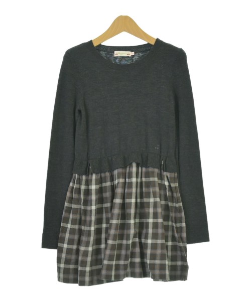 bonpoint(ボンポワン)ワンピース（その他） グレー サイズ:130(9T-10T)/2200673496256