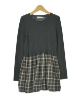 bonpoint（ボンポワン）ワンピース（その他） グレー サイズ:130(9T-10T) キッズ/2200673496256