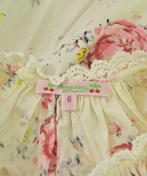 bonpoint（ボンポワン）ワンピース（その他） 白 サイズ:116(7T-8T) キッズ/2200673496331