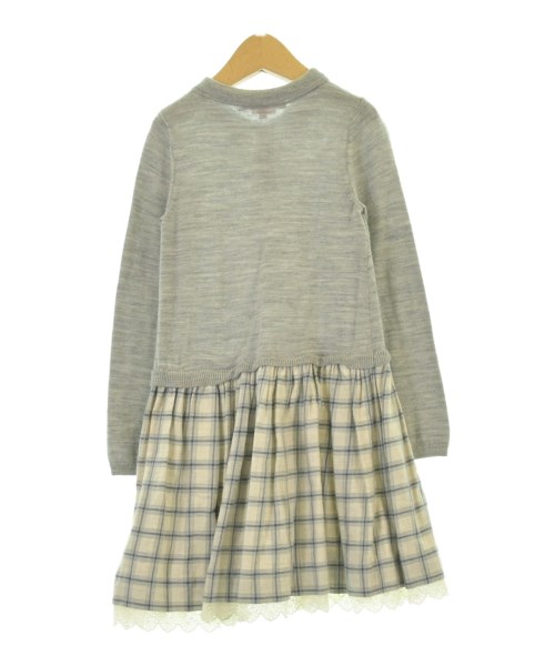 bonpoint（ボンポワン）ワンピース（その他） グレー サイズ:6(110cm位) キッズ/2200673496393