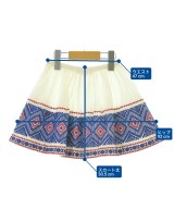 bonpoint（ボンポワン）スカート（その他） 白 サイズ:4(100cm位) キッズ/2200674346079