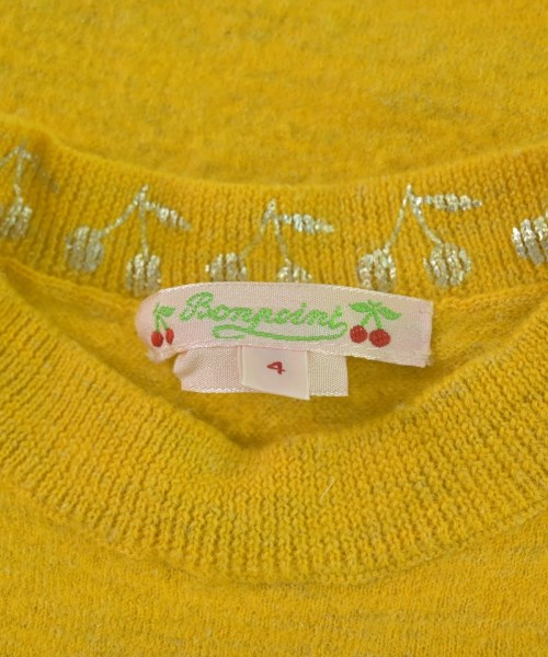 bonpoint（ボンポワン）ニット 黄 サイズ:4 キッズ/2200668163156