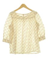 bonpoint（ボンポワン）シャツ ベージュ サイズ:XS(24M位) キッズ/2200673464057