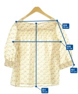 bonpoint（ボンポワン）シャツ ベージュ サイズ:XS(24M位) キッズ/2200673464057