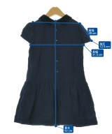 bonpoint（ボンポワン）ワンピース（その他） 紺 サイズ:8(120cm位) キッズ/2200675934190