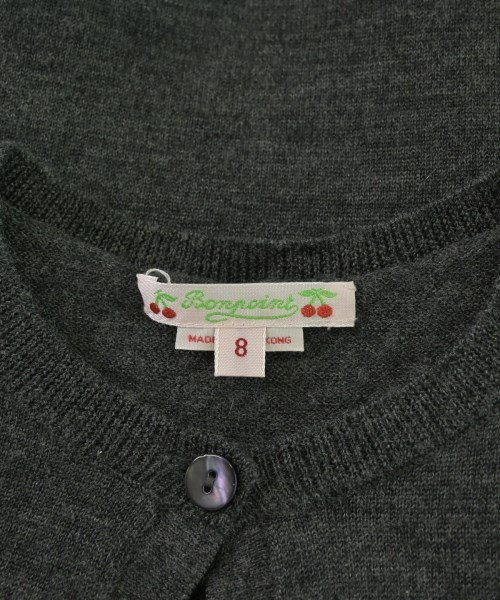 bonpoint（ボンポワン）ニット グレー サイズ:8(120cm位) キッズ/2200675934206