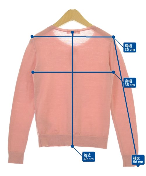 bonpoint（ボンポワン）ニット ピンク サイズ:10(130cm位) キッズ/2200675934213