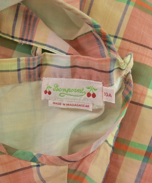 bonpoint（ボンポワン）ワンピース（その他） オレンジ サイズ:130(9T-10T) キッズ/2200677904023