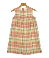 bonpoint（ボンポワン）ワンピース（その他） オレンジ サイズ:130(9T-10T) キッズ/2200677904023