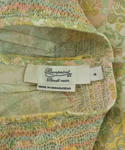 bonpoint（ボンポワン）シャツ 緑 サイズ:6(110cm位) キッズ/2200679040033