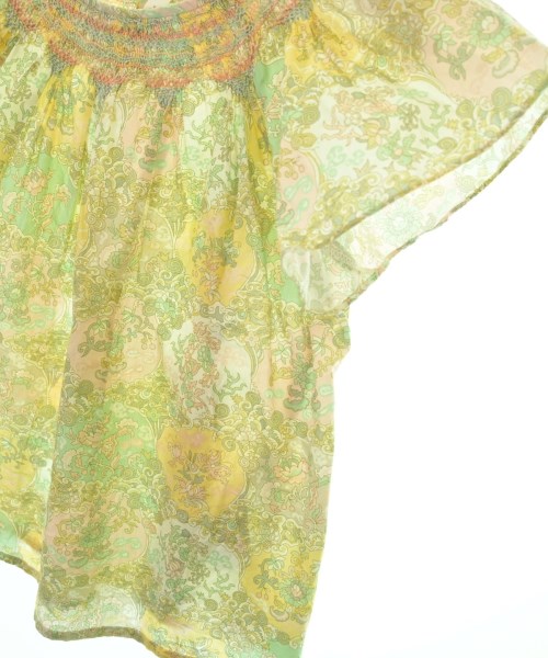 bonpoint（ボンポワン）シャツ 緑 サイズ:6(110cm位) キッズ/2200679040033