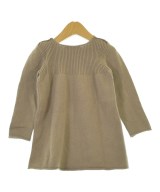bonpoint（ボンポワン）ワンピース（その他） 茶 サイズ:2(90cm位) キッズ/2200674489134
