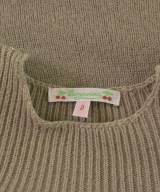 bonpoint（ボンポワン）ワンピース（その他） 茶 サイズ:2(90cm位) キッズ/2200674489134