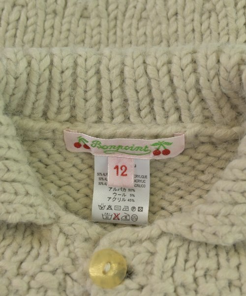 bonpoint（ボンポワン）ニット ベージュ サイズ:12(140cm位) キッズ/2200674489158