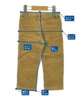 bonpoint（ボンポワン）その他 茶 サイズ:2(90cm位) キッズ/2200675003032