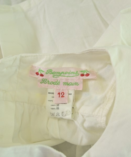 bonpoint（ボンポワン）ワンピース（その他） 白 サイズ:12(80cm位) キッズ/2200675003094