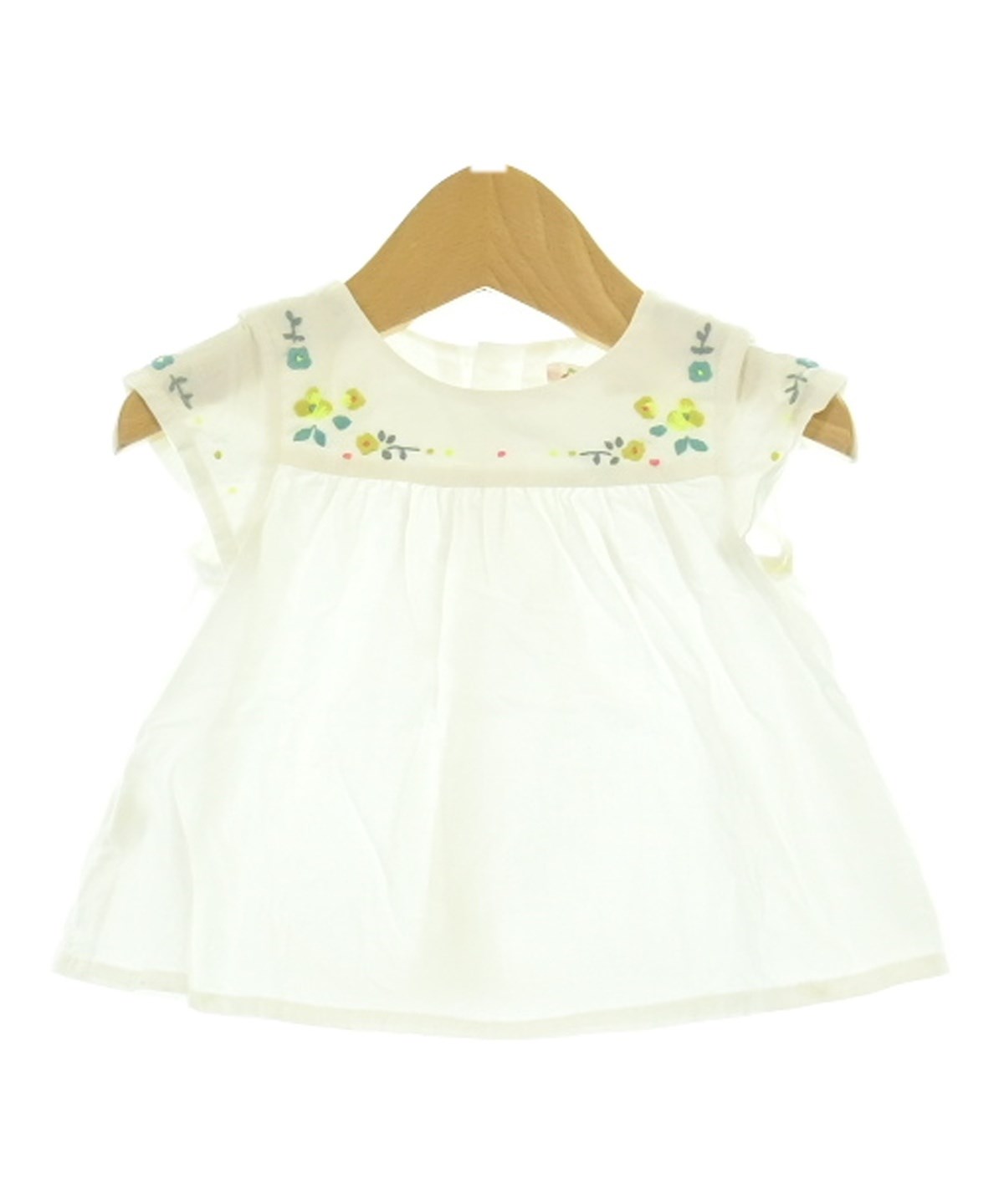 Bonpoint ワンピース　サイズ8A bonpoint（ボンポワン）ワンピース（その他） 白 サイズ:12(80cm位