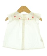 bonpoint（ボンポワン）ワンピース（その他） 白 サイズ:12(80cm位) キッズ/2200675003100