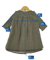 bonpoint（ボンポワン）ワンピース（その他） 茶 サイズ:2(90cm位) キッズ/2200675013017