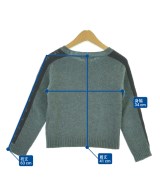 bonpoint（ボンポワン）ニット 青 サイズ:8(120cm位) キッズ/2200678477205