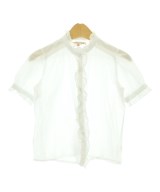 bonpoint（ボンポワン）シャツ 白 サイズ:6(110cm位) キッズ/2200678477281