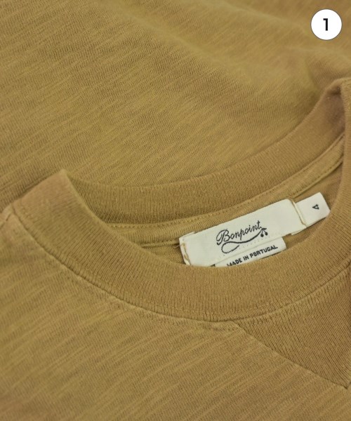 bonpoint（ボンポワン）Tシャツ・カットソー 茶 サイズ:100(3T-4T) キッズ/2200696165146