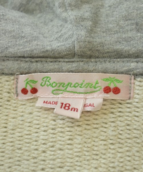 bonpoint（ボンポワン）パーカー グレー サイズ:80(12M) キッズ/2200650068124