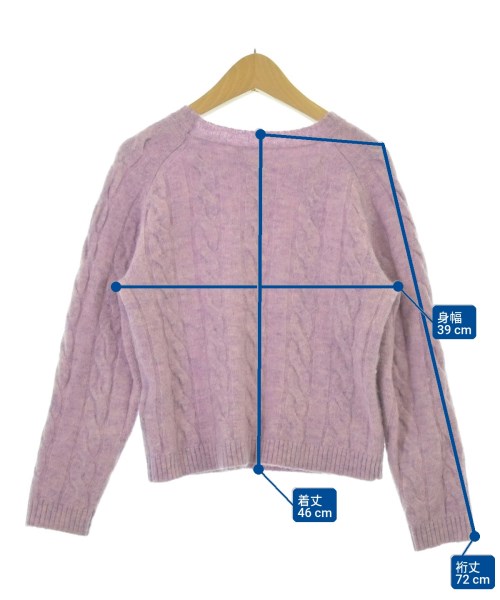 bonpoint（ボンポワン）ニット 紫 サイズ:130(9T-10T) キッズ/2200657186012