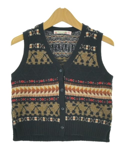 bonpoint(ボンポワン)ニット 紺 サイズ:116(7T-8T)/2200657186036