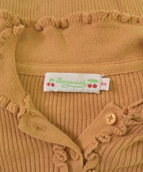 bonpoint（ボンポワン）ニット 黄 サイズ:130(9T-10T) キッズ/2200657186074