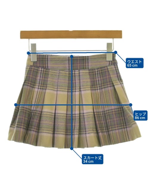 bonpoint（ボンポワン）スカート（その他） 紫 サイズ:130(9T-10T) キッズ/2200657186142