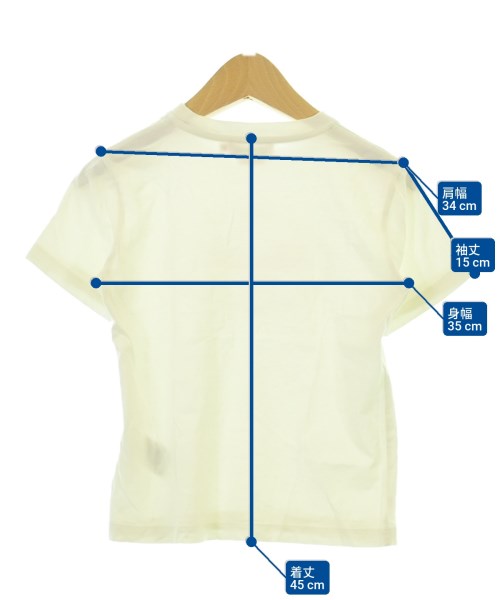 bonpoint（ボンポワン）Tシャツ・カットソー 白 サイズ:120(7T-8T) キッズ/2200657186203