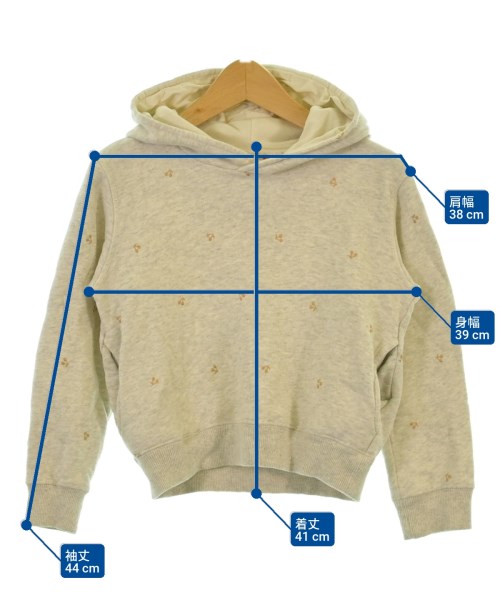 bonpoint（ボンポワン）パーカー グレー サイズ:116(7T-8T) キッズ/2200657186234