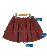 bonpoint（ボンポワン）スカート（その他） 赤 サイズ:120(7T-8T) キッズ/2200657186296