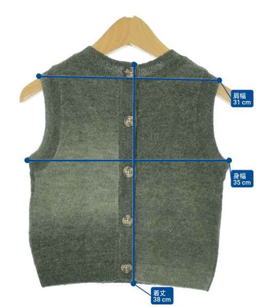 bonpoint（ボンポワン）ニット グレー サイズ:120(7T-8T) キッズ/2200657186326