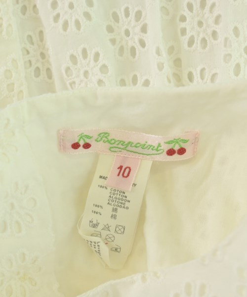 bonpoint（ボンポワン）ワンピース（その他） 白 サイズ:130(9T-10T) キッズ/2200698980099